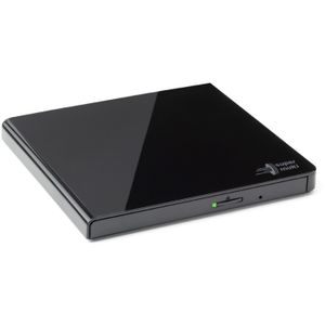 Hitachi-LG Slim Portable DVD-Writer optisch schijfstation DVD±RW Zwart