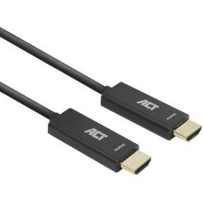 ACT 70 meter HDMI Premium High Speed 4K Active Optical Cable v2.0 LSZH HDMI-A male - HDMI-A male