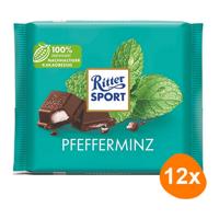 Ritter Sport - Pepermunt - 12x 100g