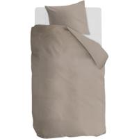 Dekbedovertrek Cotton Uni Taupe 140x200/220
