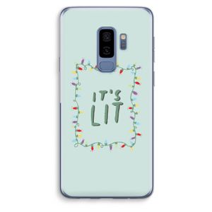 It's Lit: Samsung Galaxy S9 Plus Transparant Hoesje