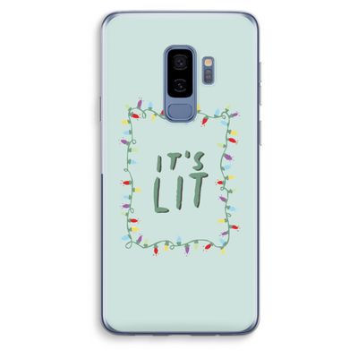 It's Lit: Samsung Galaxy S9 Plus Transparant Hoesje