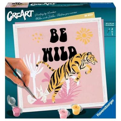 CreArt - 20x20cm - Be Wild - Jolane Editie