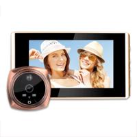 4 3 inch LCD-kleurenscherm digitale deurbel deur Eye deurbel elektronische kijkgat deur Camera Viewer (goud)