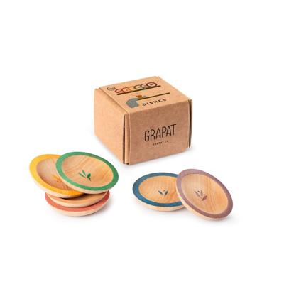 Grapat Dishes - Houten Schaaltjes (set van 6)