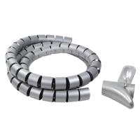 LogiLink spiraal kabelmanager 2,5m grijs LogiLink spiraal kabelmanager 2,5m grijs