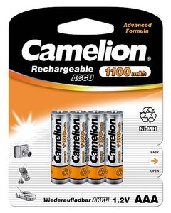 Camelion NH-AAA1100BP4 Oplaadbare batterij Nikkel-Metaalhydride (NiMH)