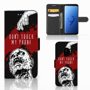 Samsung Galaxy S9 Portemonnee Hoesje Zombie Blood