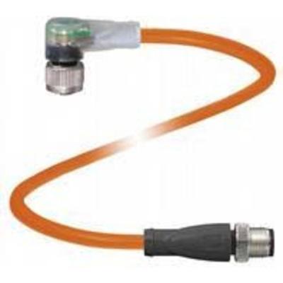 Pepperl+Fuchs 240784-100018 Sensor/actuator connector, geassembleerd Aantal polen (sensoren): 4, 4 0.3 m 1 stuk(s)
