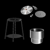 Patio Accessory Stand Ø22 + Wine Bucket w/ Accessories