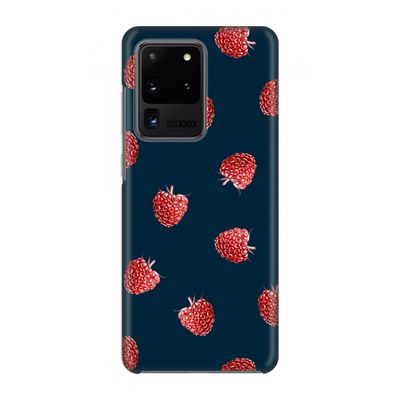 Framboosjes: Volledig geprint Samsung Galaxy S20 Ultra Hoesje