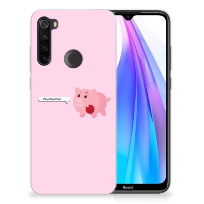 Xiaomi Redmi Note 8T Telefoonhoesje met Naam Pig Mud Xiaomi Redmi Note 8T Telefoonhoesje met Naam Pig Mud