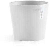 Ecopots Amsterdam Mini Puurwit Ø17 x H14,7 cm