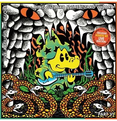 King Gizzard & The Lizard Wizard - Live Around the Globe: Part IV-The Acoustic Concert (Turqouise Marmer Vinyl) (Record Store Day 2026) (LP)