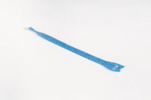 HellermannTyton Klittenband kabelbinder Om te bundelen Haak- en lusdeel (l x b) 200 mm x 12.5 mm Blauw 10 stuk(s)