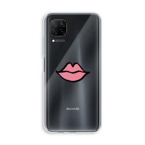 Kusje: Huawei P40 Lite Transparant Hoesje