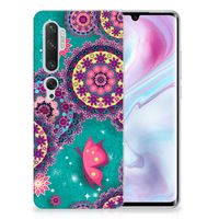 Xiaomi Mi Note 10 Pro Hoesje maken Cirkels en Vlinders