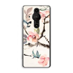 Japanse bloemen: Sony Xperia Pro-I Transparant Hoesje