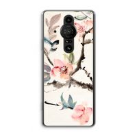 Japanse bloemen: Sony Xperia Pro-I Transparant Hoesje