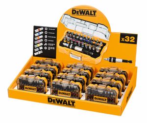 DeWalt Accessoires Display 12x 32-delige schroefbitset - DT7969M-QZ - DT7969M-QZ