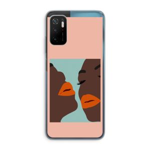 Orange lips: Xiaomi Poco M3 Pro 5G Transparant Hoesje