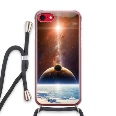 Omicron 2019: iPhone SE 2020 Transparant Hoesje met koord