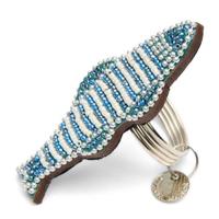 Riviera Maison - Como Catch Napkin Ring - Blauw | White