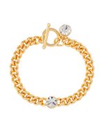 Susan Caplan Vintage bracelet chaîne à ornements en cristal (années 1990)