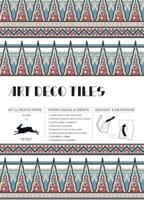 Art deco tiles (Paperback)