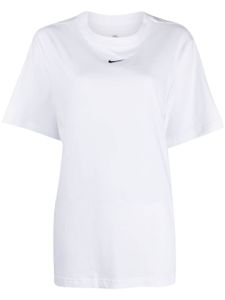 Nike t-shirt en coton à logo Swoosh - Blanc