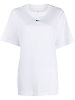 Nike t-shirt en coton à logo Swoosh - Blanc - thumbnail