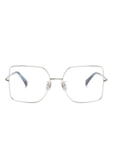 Max Mara Eyewear lunettes de vue à monture carrée - Argent