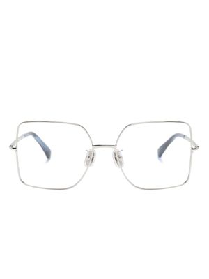 Max Mara Eyewear lunettes de vue à monture carrée - Argent