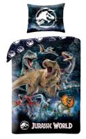 Jurassic World Dekbedovertrek Dino's 140 x 200 cm - polyester- 70 x 90 cm Jurassic World Dekbedovertrek Dino's 140 x 200 cm - polyester- 70 x 90 cm