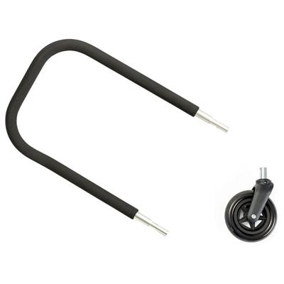 CROOZER Buggy-Set Dog, zwart, Maat: L