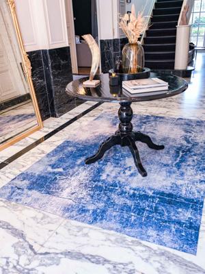 Jackie And The Fish - Vloerkleed Chaos Yam Blue (outlet) - 170x240 cm
