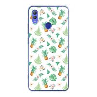 Ananas bladeren: Honor Note 10 Transparant Hoesje