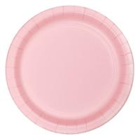 Feestborden Lichtroze - 8 Stuks