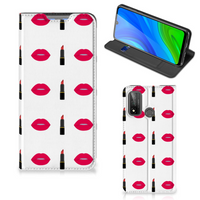 Huawei P Smart (2020) Hoesje met Magneet Lipstick Kiss - thumbnail