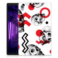 Tablet BackCover Lenovo Tab M10 HD (2de generatie) Skull Red - thumbnail