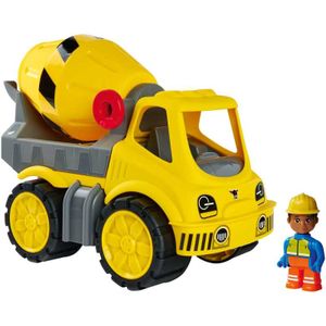 Power Worker - Cementwagen + figuur Speelgoedvoertuig