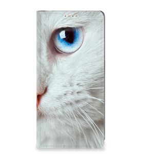 Xiaomi Redmi Note 12 Pro Plus Hoesje maken Witte Kat