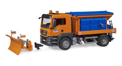 bruder MAN TGS winterdienst met sneeuwschuiver modelvoertuig