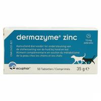 Dermazyme Zink Hond en Kat 50 Kauwtabletten - thumbnail