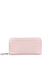 Valentino Garavani portefeuille continental Rockstud - Rose - thumbnail