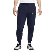 Nike Paris Saint-Germain Tech Fleece Jogger 2023-2024 Donkerblauw Goud - thumbnail