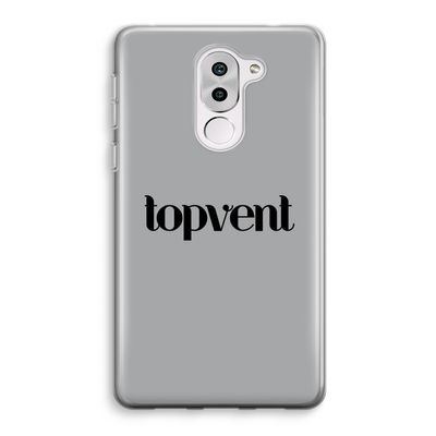 Topvent Grijs Zwart: Honor 6X Transparant Hoesje