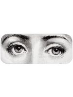 Fornasetti "Occhi" Plateau bois - Blanc - thumbnail