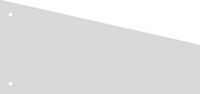 Kangaro 07070-10-TR Scheidingsstrook 2-gaats Trapezium 180gr RC Grijs Kangaro 07070-10-TR Scheidingsstrook 2-gaats Trapezium 180gr RC Grijs