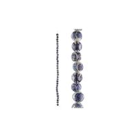 Kralen Streng Delfts Blauw Rond (13 mm)